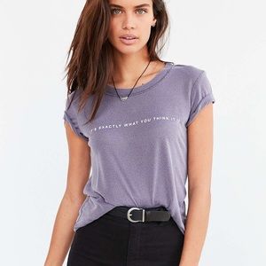 Truly Madly Deeply Purple Graphic Tee
